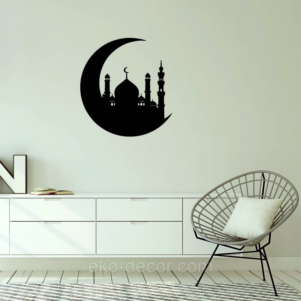 Декоративное настенное Панно «Ислам» Декор на стену 90*90 см, Черный Киев - изображение 10