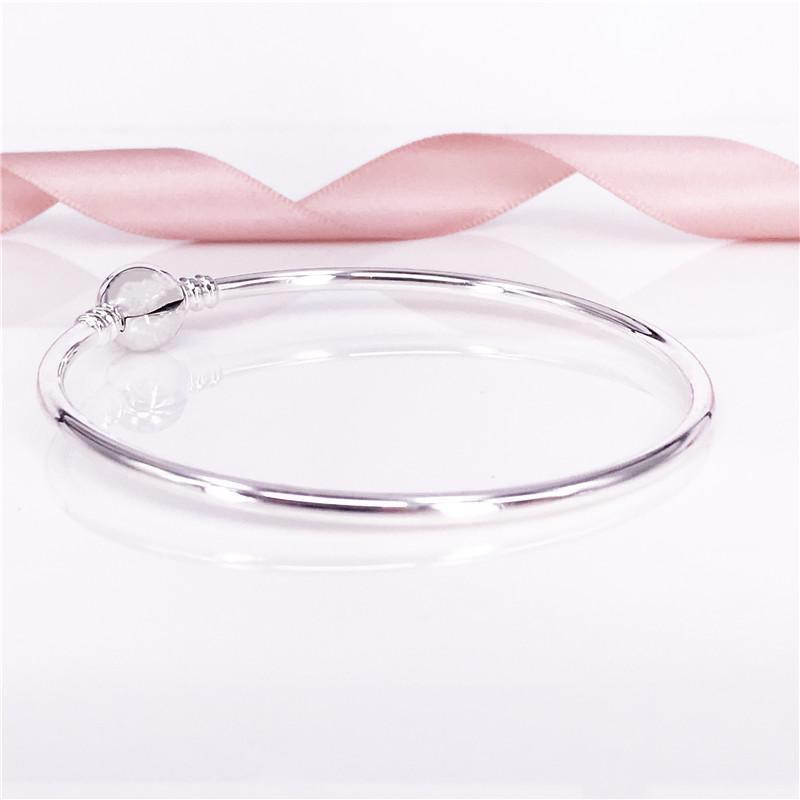 Срібний браслет для намистин Пандора -бэнгл590713 MasterSem Київ - фото 3