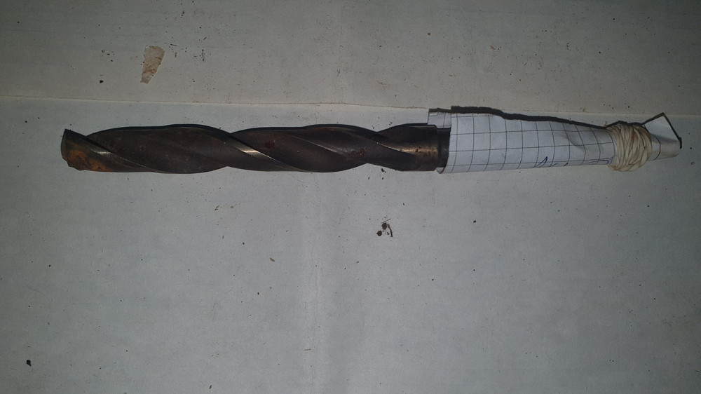 Сверло с конусным хвостовиком 14.0 мм. HSS. СССР. Харьков - изображение 1