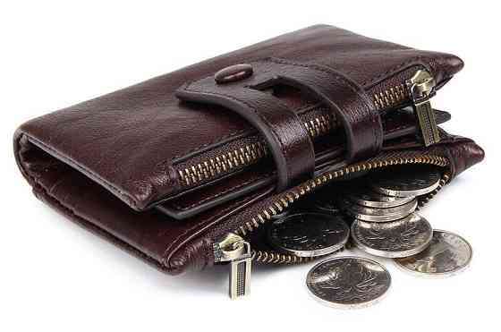 Кошелек Vintage 14602 кожаный Коричневый Киев