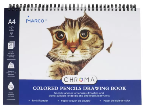 Альбом для малювання "Форм-С" 1073-25CBP (A4) 25 аркушів) щільність 300 гр., шт Київ - фото 1