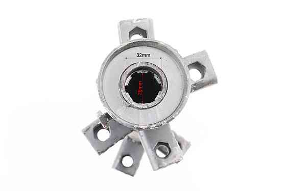 Фреза у зборі, під шліц 32mm, ширина захвата 750mm, 18 ножів, R175/180/190/195/мототрактор Бершадь