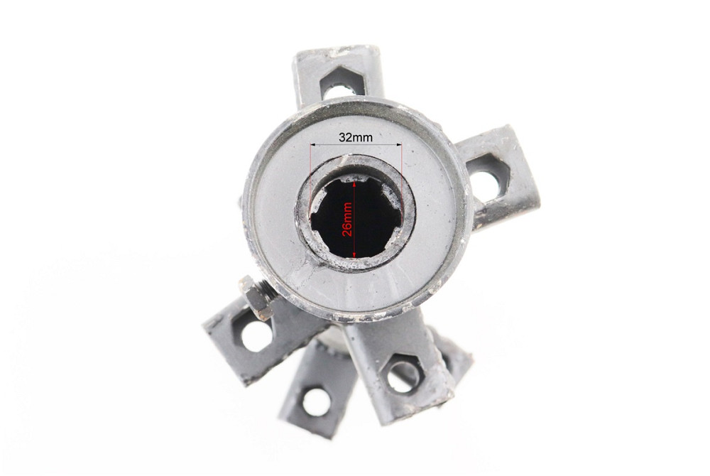 Фреза у зборі, під шліц 32mm, ширина захвата 750mm, 18 ножів, R175/180/190/195/мототрактор Бершадь - фото 3