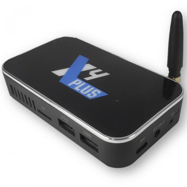 TV Медіаплеєр Ugoos X4 PLUS 4/64Gb/Amlogic S905X4/Android 11/WiFi/BT/Miracast/AV/IR RC/змінна антена (X4 PLUS) Київ - фото 2