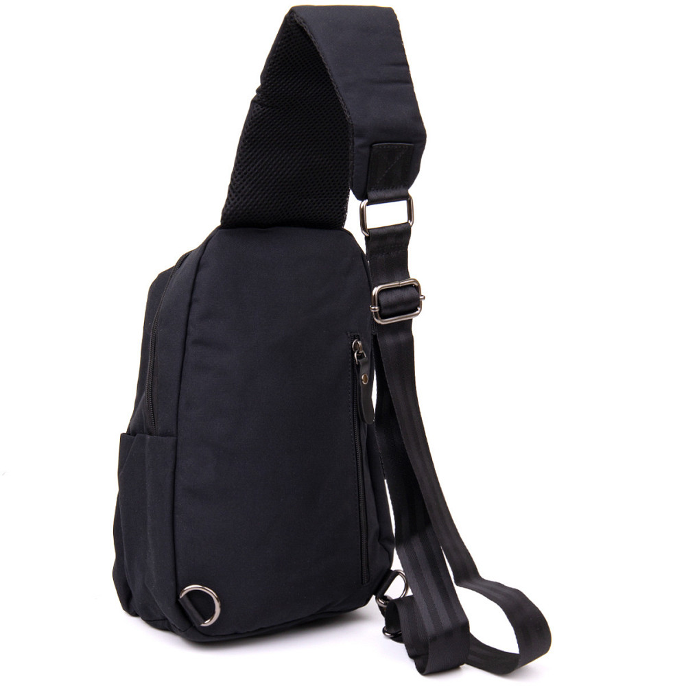 Сумка через плечо нейлон Vintage 20632 Черная Киев - изображение 10