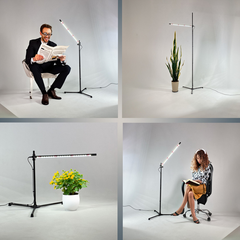 Фітолампа для рослин, квітів, орхідей, розсади, мікрозелені - фітосвітильник повного спектру IO-1 Бориспіль - фото 5