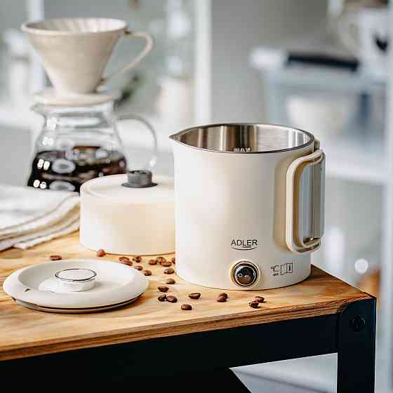 Електрочайник Adler AD 1388b дорожній 650Вт/ 0.8л/ подвійні стінки/ автовимкнення/бежевий Вінниця