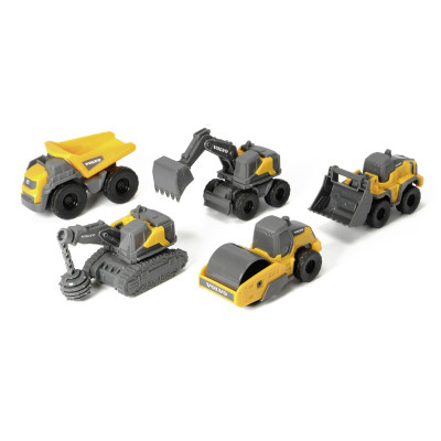 Спецтехника Dickie Toys Вольво. Микроработники, 5 машин (3722008) Винница - изображение 2