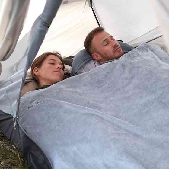 Спальний мішок - подушка Naturehike CNK2300SD022, світло-сірий Київ