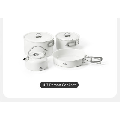 Котел туристический Naturehike CNK2450CF013, 1.7 л, алюміній (6927595711972) Винница - изображение 2