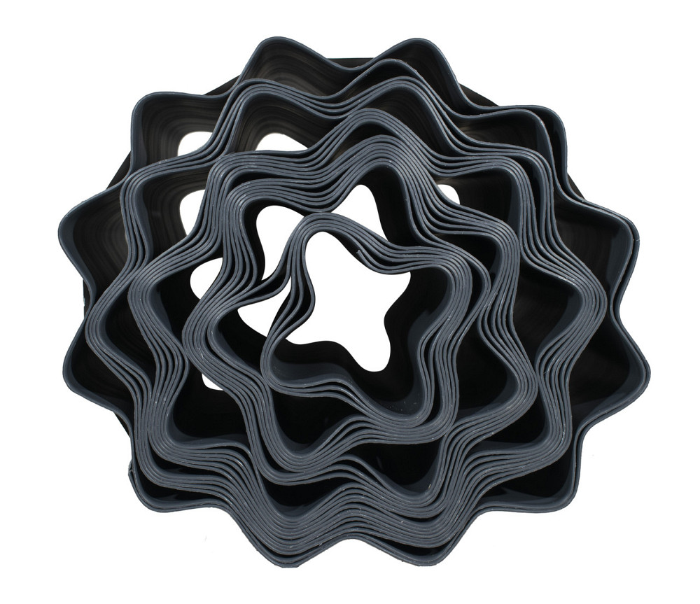 Бордюрна стрічка 20 см 9 метрів сіра посилена VARTCO (Польща) Дніпро - фото 6