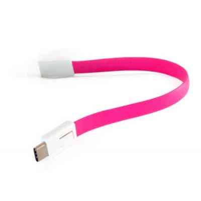Дата кабель USB 2.0 AM to Type-C 0.18m pink Extradigital (KBU1788) Вінниця