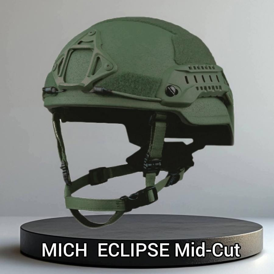 Тактичний балістичний шолом полуміч SXE ECLIPSE MICH GEN 2 олива, койот Одеса - фото 1