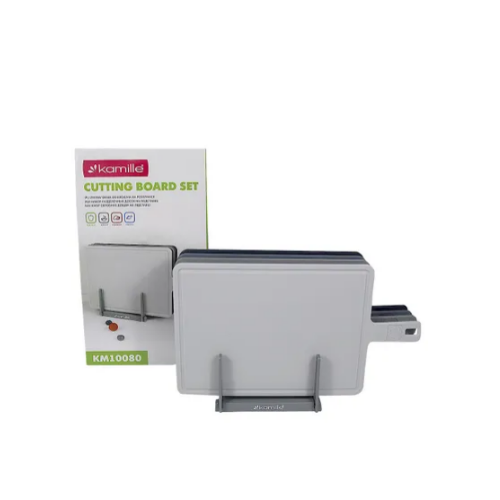 Набір дошок кухонних 37*23*0,6см (4 дошки + підставка) KAMILLE Житомир - фото 11
