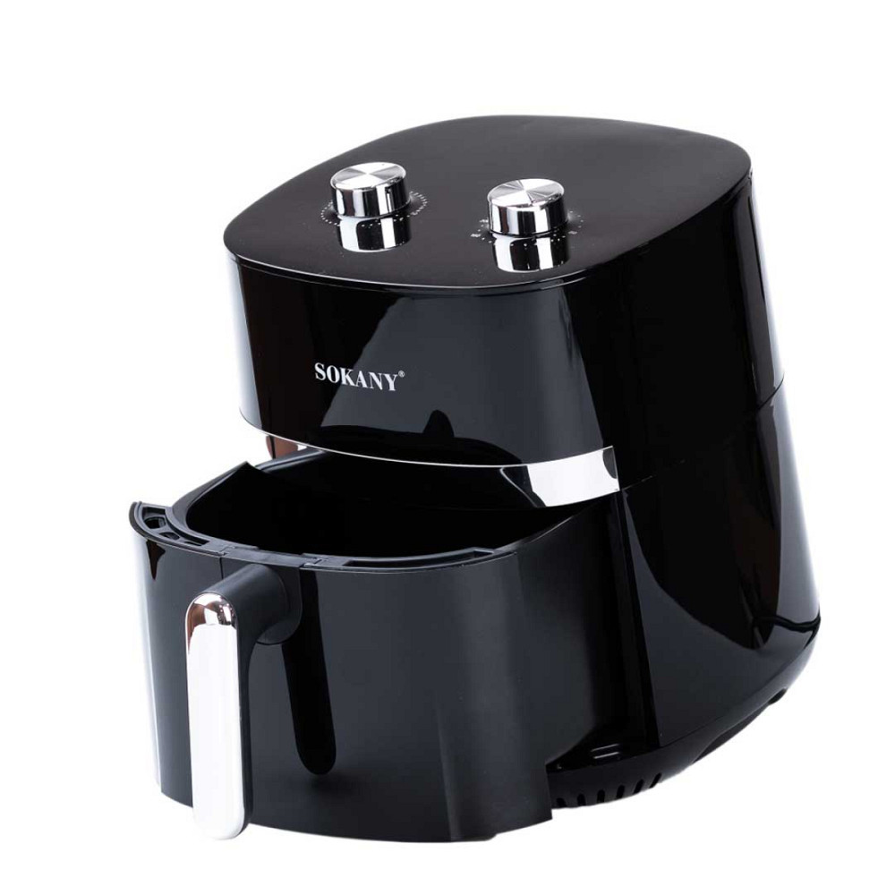 Sokany Аерогриль-фрітюрниця SOKANY 6.5 літрів 1500 Вт, чорна Коломыя - изображение 6