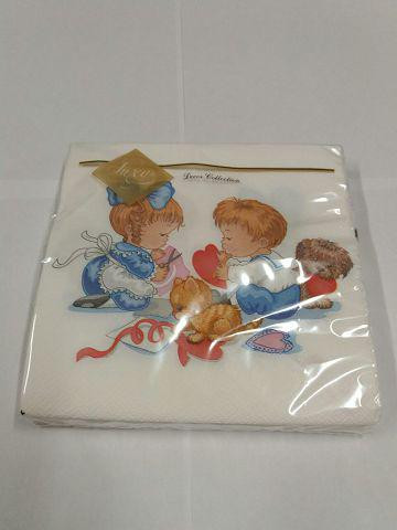 Бумажная салфетка на свадьбу (ЗЗхЗЗ, 20шт) Luxy  Письмо  маме 804 (1 пачка) Харьков - изображение 1