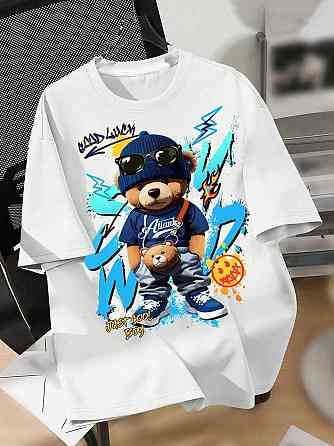 Футболка женская с принтом  42 Белая 2664081943 Днепр