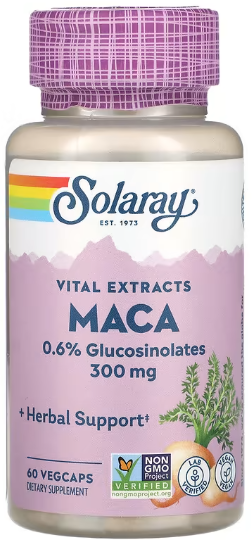 Мака (экстрат корня) Solaray Maca Root Extract 300mg 60 vcaps Киев - изображение 1