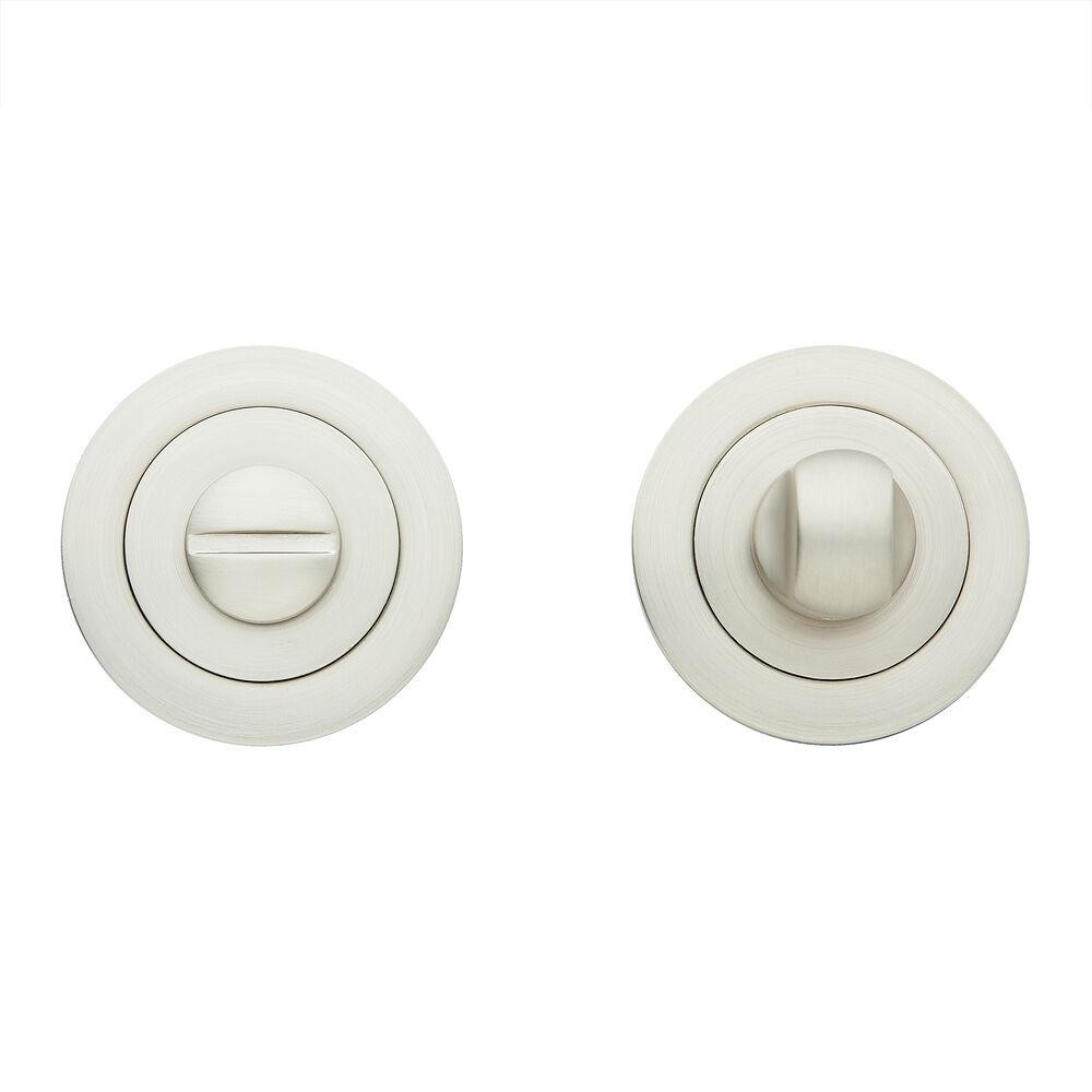 Сантехнический фиксатор Gavrohe Z2-WC MSN (накладка на дверь санузла с поворотником) матовый никель Киев - изображение 1