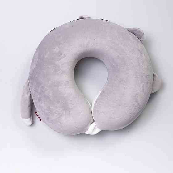 Yiwu Подушка для шиї Kitty U-подібна, сірий HP-56-11G Коломыя