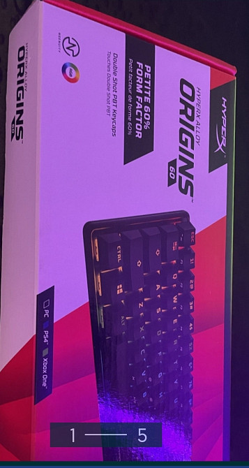 Клавиатура: Hyper X Alloy Origins 60%. Киев - изображение 3