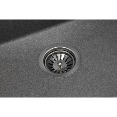 Мийка кухонна GRANADO LERIDA grafito (gr0409) Вінниця - фото 4