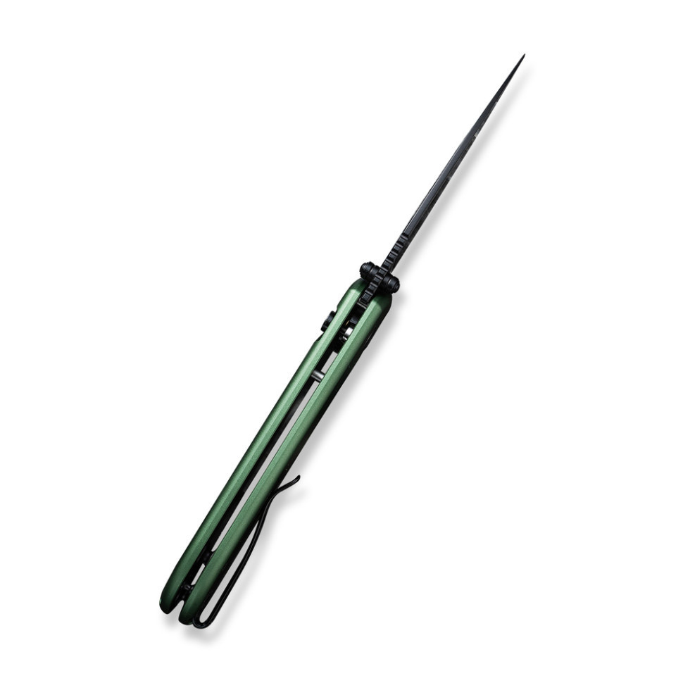 Нож складной Civvi Qubit Green Aluminum C22030E-DS1 Ровно - изображение 17