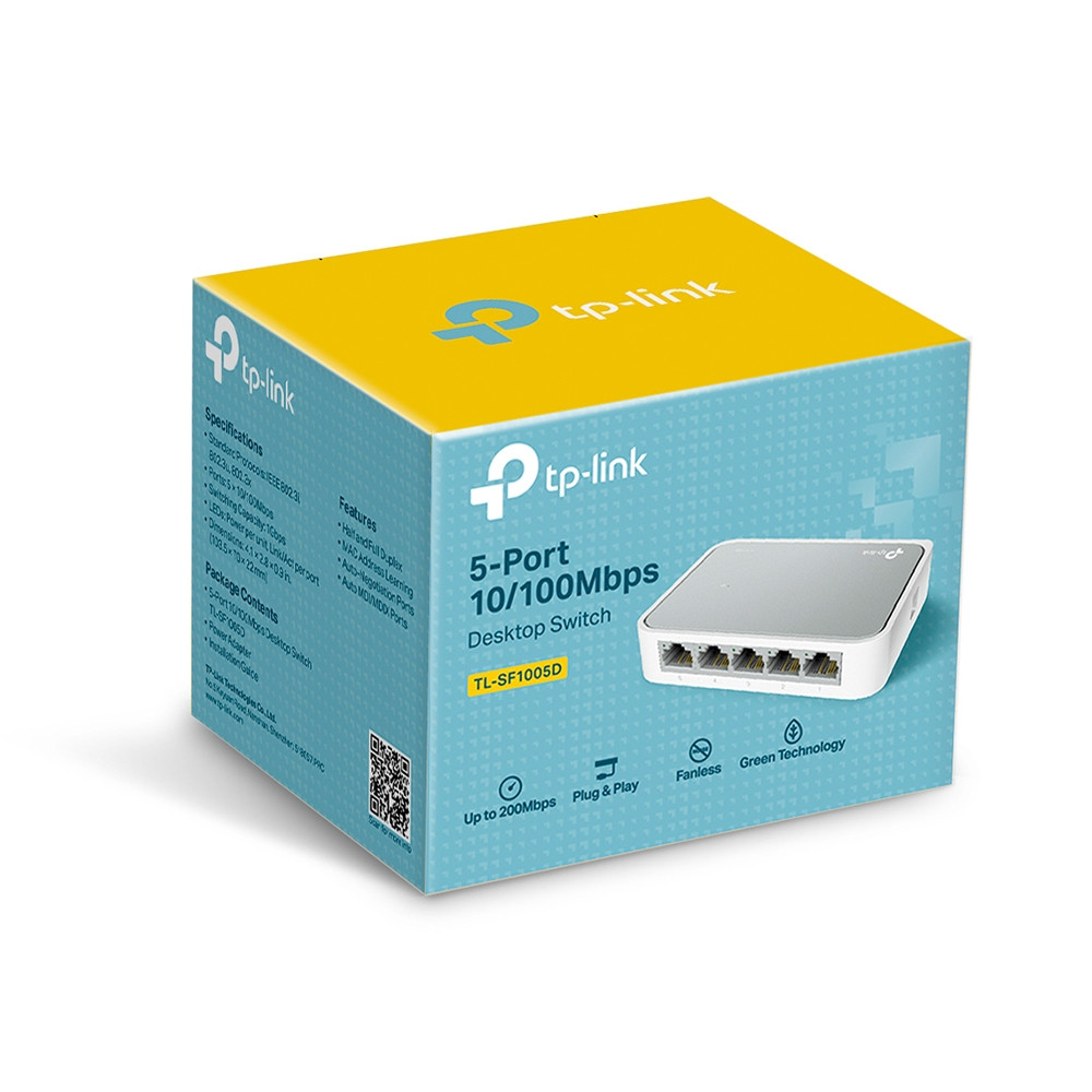 Комутатор TP-Link TL-SF1005D 5-портовий некерований Київ - фото 5