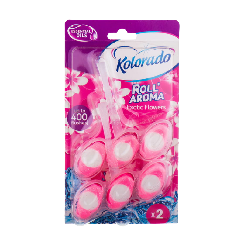 Блок туалетний Duopack Roll Aroma Exotic Flovers KOLORADO Житомир - изображение 1