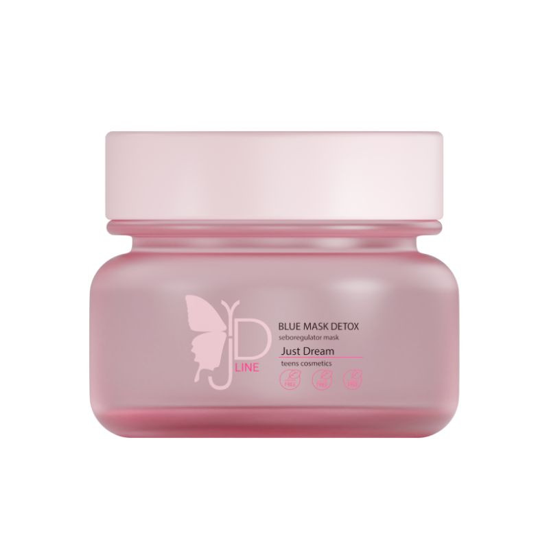 Маска для лица себорегулирующая с голубой глиной Blue detox mask Just Dream Teens Cosmetics JD Line 50 мл Киев - изображение 2