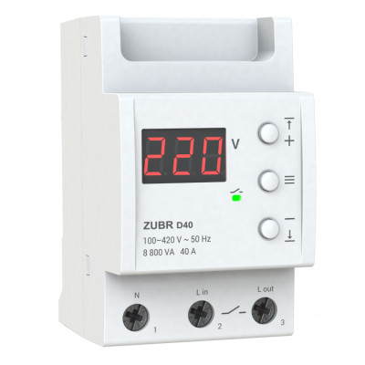 Реле напруги ZUBR D40 (4820120220425) Вінниця - фото 1