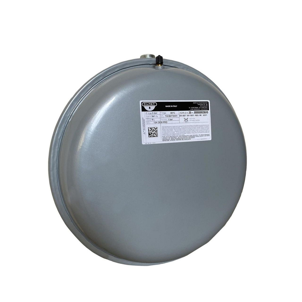 Бак Zilmet oem-pro для монтажа в котлы плоский 6л 3bar Арт. 541 ( 13A6000614 ) (000001446) Киев - изображение 4