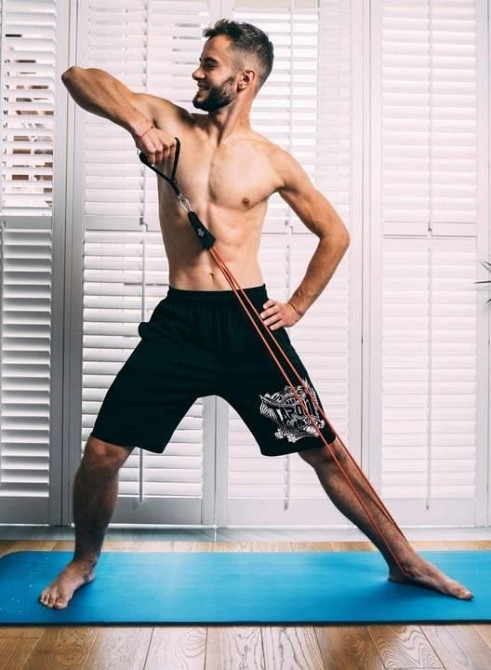 Набір трубчастих еспандерів PowerPlay PP-4101 Expander Tube Set 3шт. (до 18,2 кг.) Луцк - изображение 2