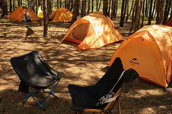 Намет надлегкий двомісний  з футпринтом Naturehike Star-River 2 Updated NH17T012-T, 210T, помаранчев Київ