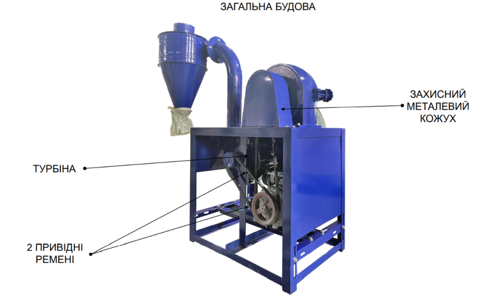 Кормоподрібнювач ДТП КР-30A з автоподачею Харків - фото 2