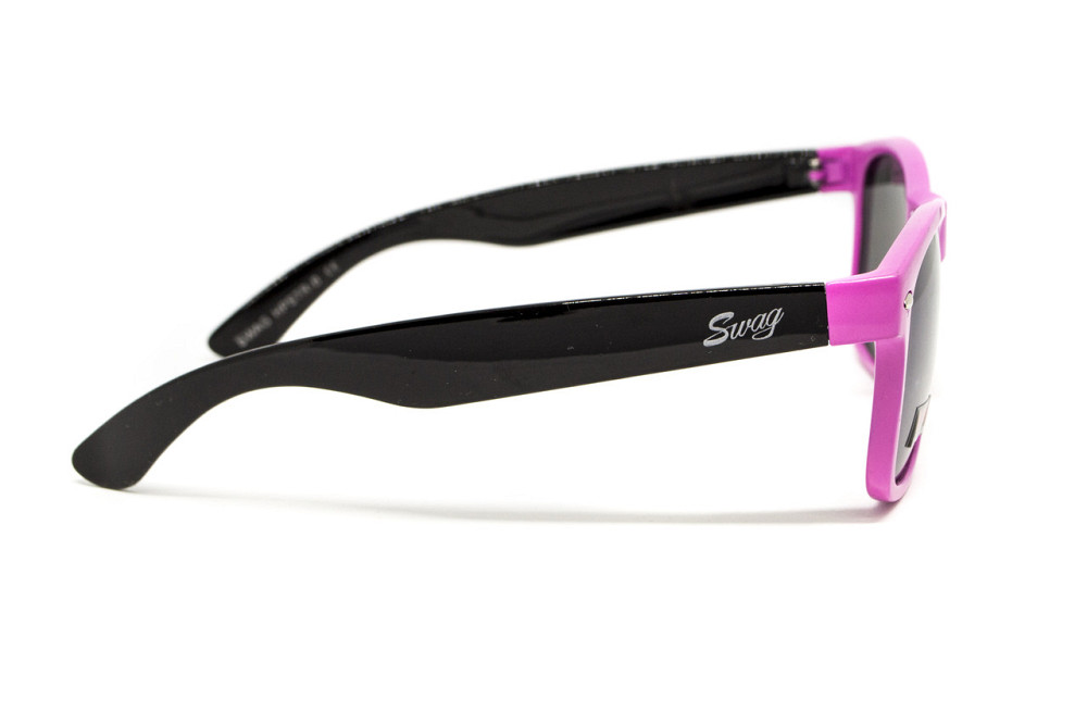 Окуляри захисні відкриті Swag Hipster-B Pink (Flash mirror), дзеркальні cірі Запорожье - изображение 4