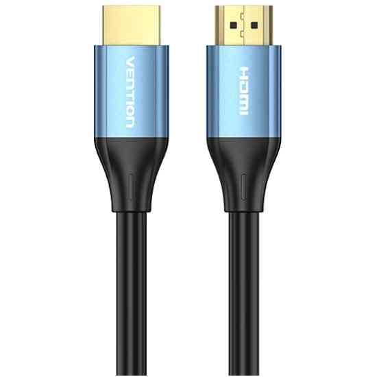 Кабель HDMI M - M, 5.0 м, V2.0, 4K 60Гц, Aluminum Alloy Blue Vention Винница