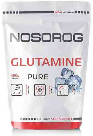 Глютамін Nosorog Nutrition Glutamine 400 гр (Без смаку) Луцьк