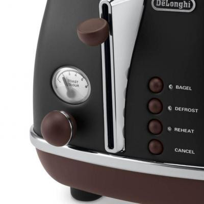 Тостер DeLonghi CTOV 2103.BK (CTOV2103.BK) Вінниця - фото 2