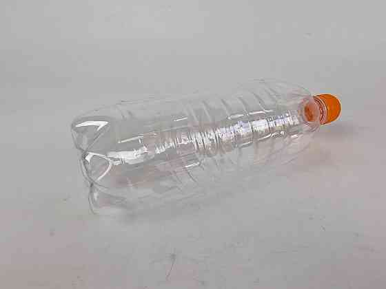 Пластикова пляшка ПЕТ 1,0 л, Ø28 прозора з кришкою (108 шт.) Харків