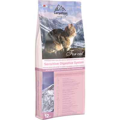 Сухий корм для кішок Carpathian Pet Food Sensitive Digestive System 12 кг (4820111140800) Вінниця