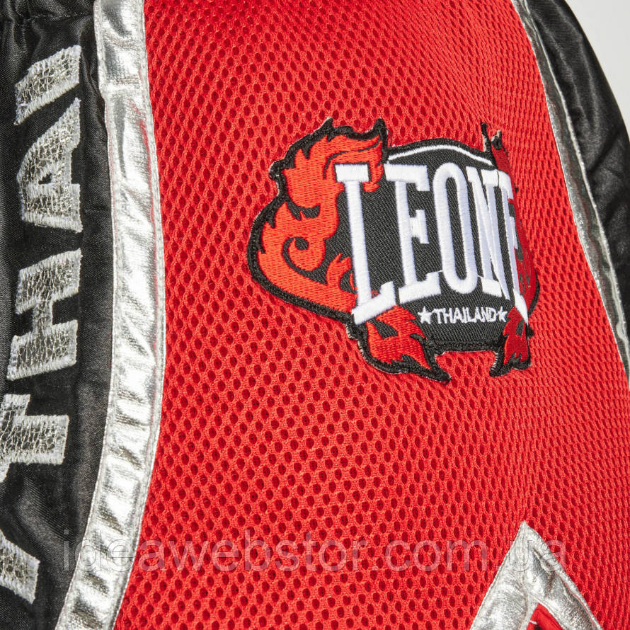 Шорты для тайского бокса Leone Chiang Rai Black AB877 из сатина для муай тай и кикбоксинга свободный крой с разрезами XL Киев - изображение 17