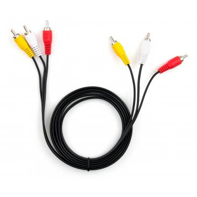 Кабель мультимедійний 3RCA to 3RCA 1.8m Vinga (VCP3RCA1.8) Вінниця - фото 3