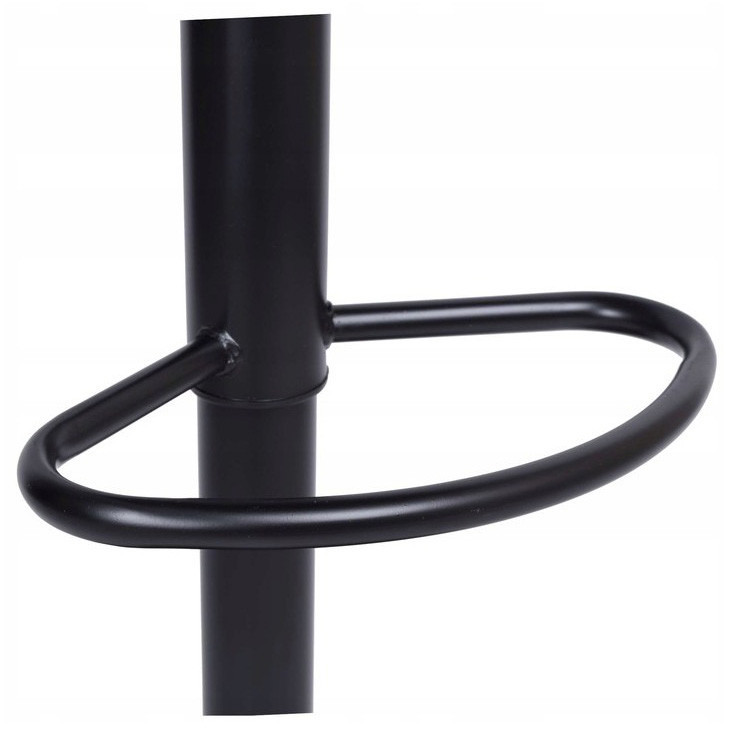 Барный стул со спинкой Hoker Just Sit MONZO-VELVET регулируемый кресло для кухни Серый Киев - изображение 9