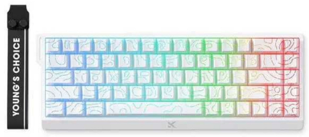 MCHOSE Ace 68 Ice Rhino White Topographic. Харків - фото 2