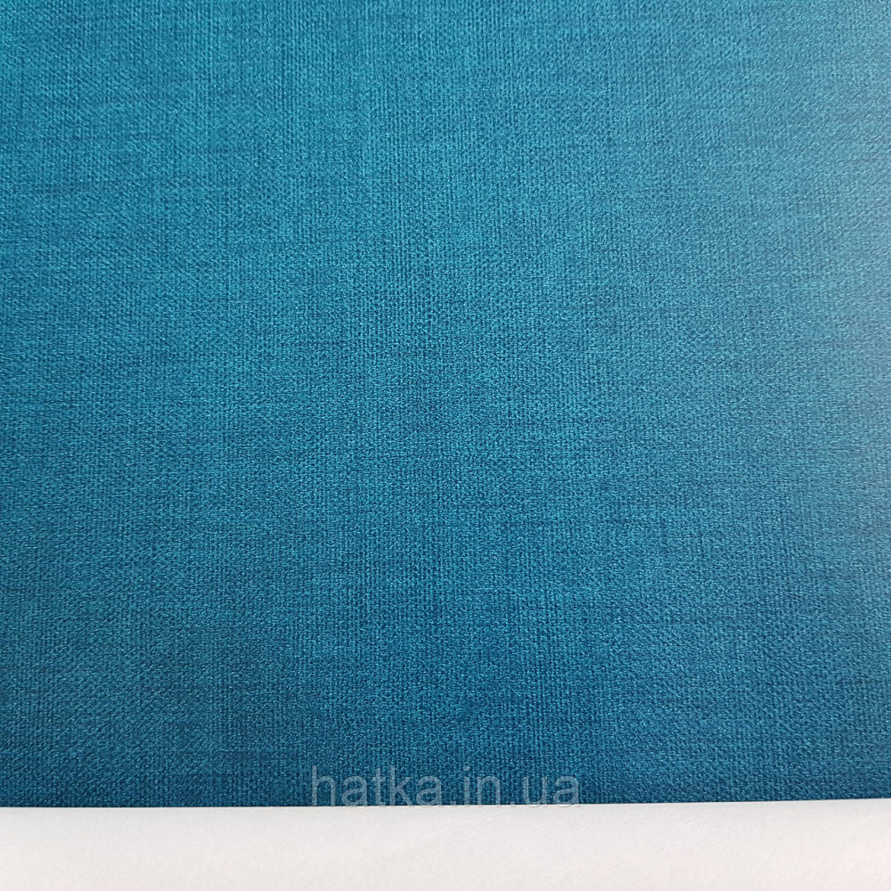 Шпалери вінілові на флізелін Caselio Mystery 0.53х10 м гладкі однотонні яскраво сині бірюзові Київ - фото 2