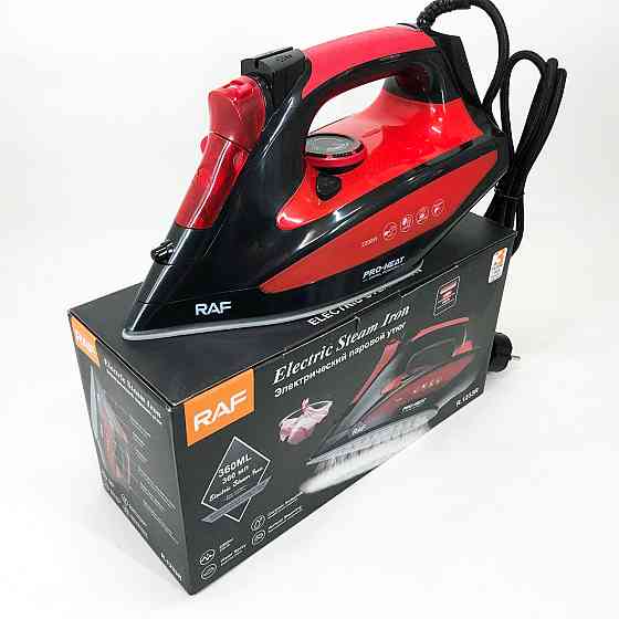Домашня електрична праска RAF R.1233 2200 Вт, Електрична праска для прасування Парова для речей DG-99 Львів