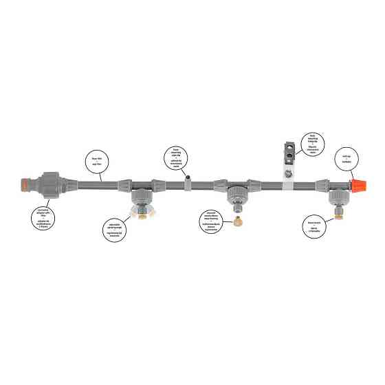Туманоутворювач садовий 10м, WHITE LINE, WL-Z1010 Київ