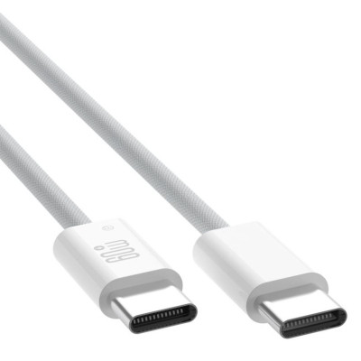Дата кабель USB-C to USB-C 1.0m 60W white XO (NBQ273_C_White) Винница - изображение 3