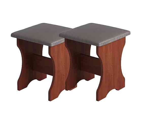 Две табуретки (комплект 2 шт) 35х35х44 см / МС - Яблоня Львов